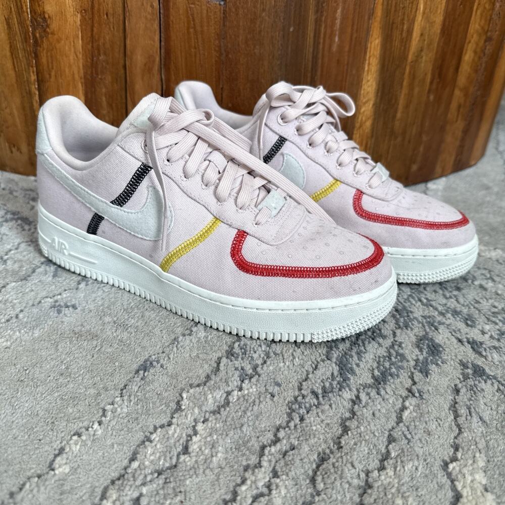 Nike Air Force 1 '07 LX Silt Red Photon Dust WOMEN'S 8 CK6572 600